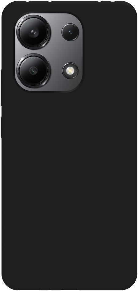 Just in Case Soft Design Xiaomi Redmi Note 13 4G Backcover Schwarz Main Image