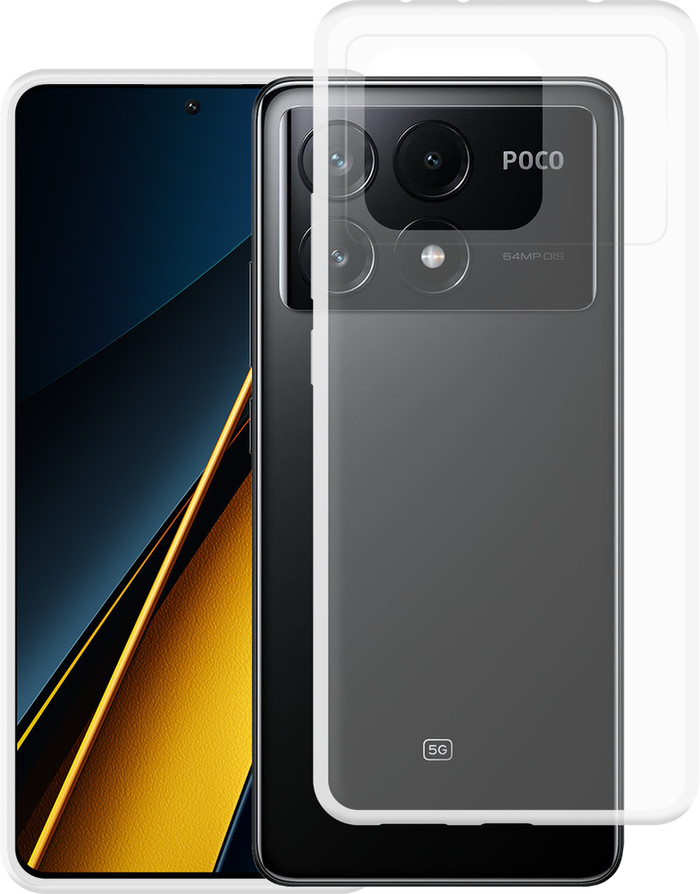 Just in Case Soft Design Xiaomi Poco X6 Pro Backcover Transparent Verbundprodukt