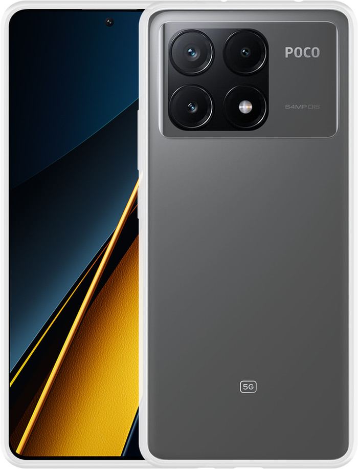 Just in Case Soft Design Xiaomi Poco X6 Pro Backcover Transparent Verbundprodukt