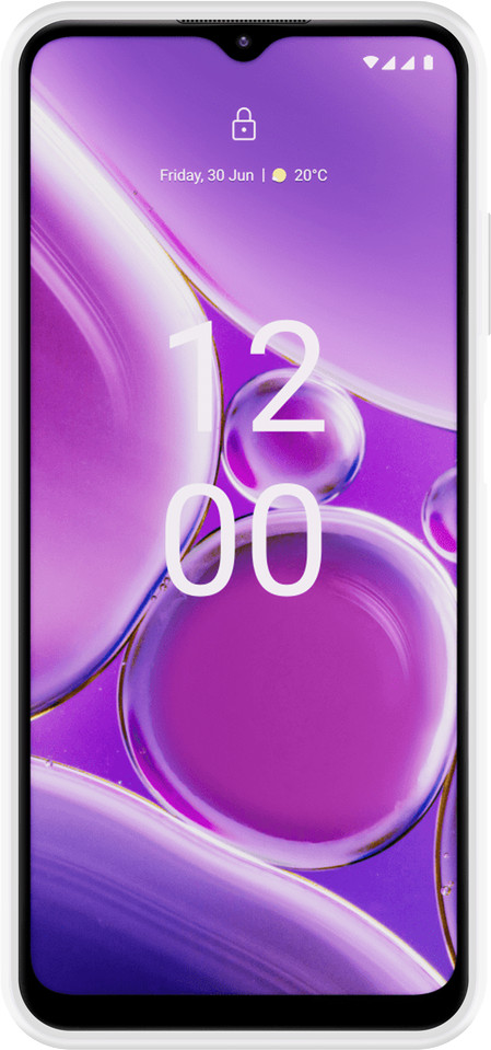 Just in Case Soft Design Nokia G42 Backcover Transparent vorne