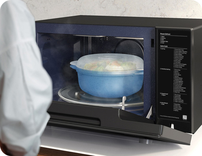 Samsung MC32DG7646KKE1 produkt in gebrauch