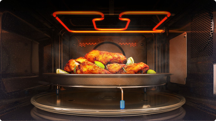 Samsung MC32DG7646KKE1 produkt in gebrauch