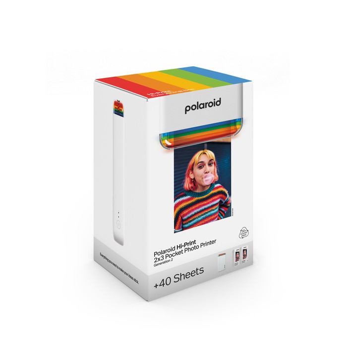 Polaroid Everything Box Hi-Print 2x3 Gen 2 White packaging