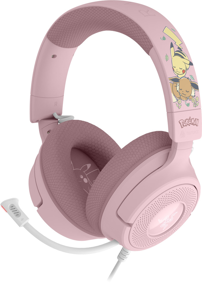 Razer Kraken V4 X Kabelgebundenes Gaming-Headset - Pokémon Pikachu / Eevee Edition Main Image