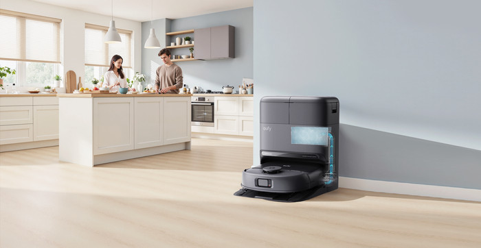 eufy Omni C28 produkt in gebrauch