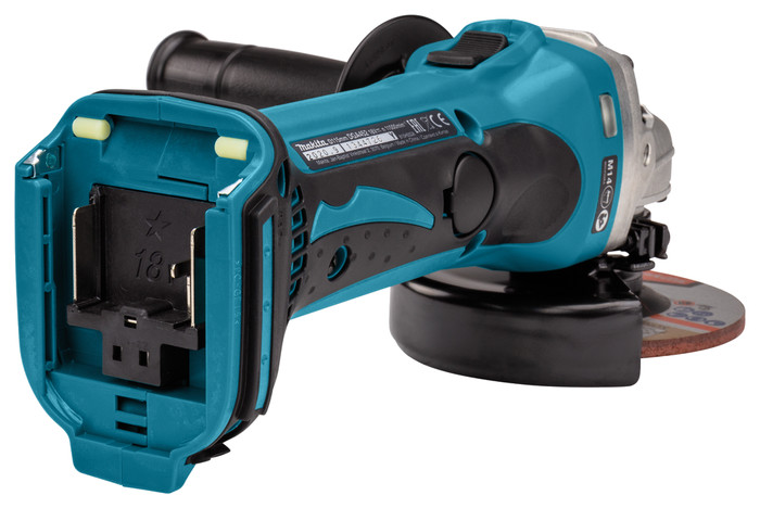 Makita DGA452Z (ohne Akku) unten