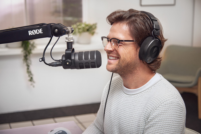 Rode Podmic USB Schwarz visueller lieferant
