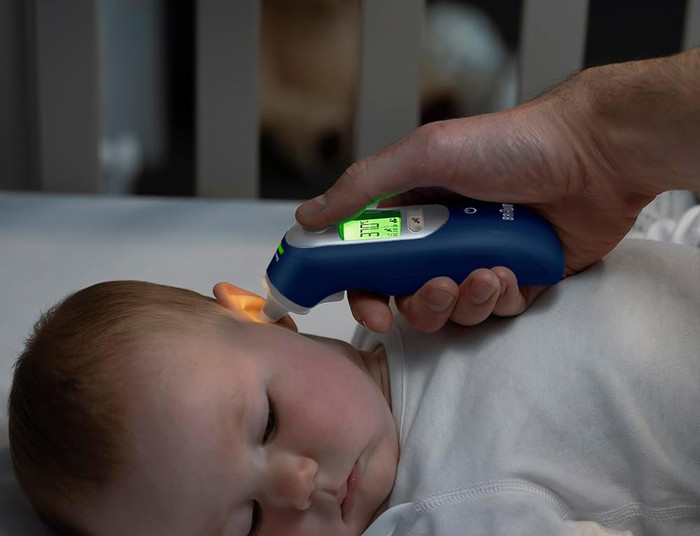 Braun ThermoScan 7+ Connect IRT6575NWE produkt in gebrauch