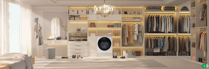 LG LSWD100X - 12/7 kg produkt in gebrauch