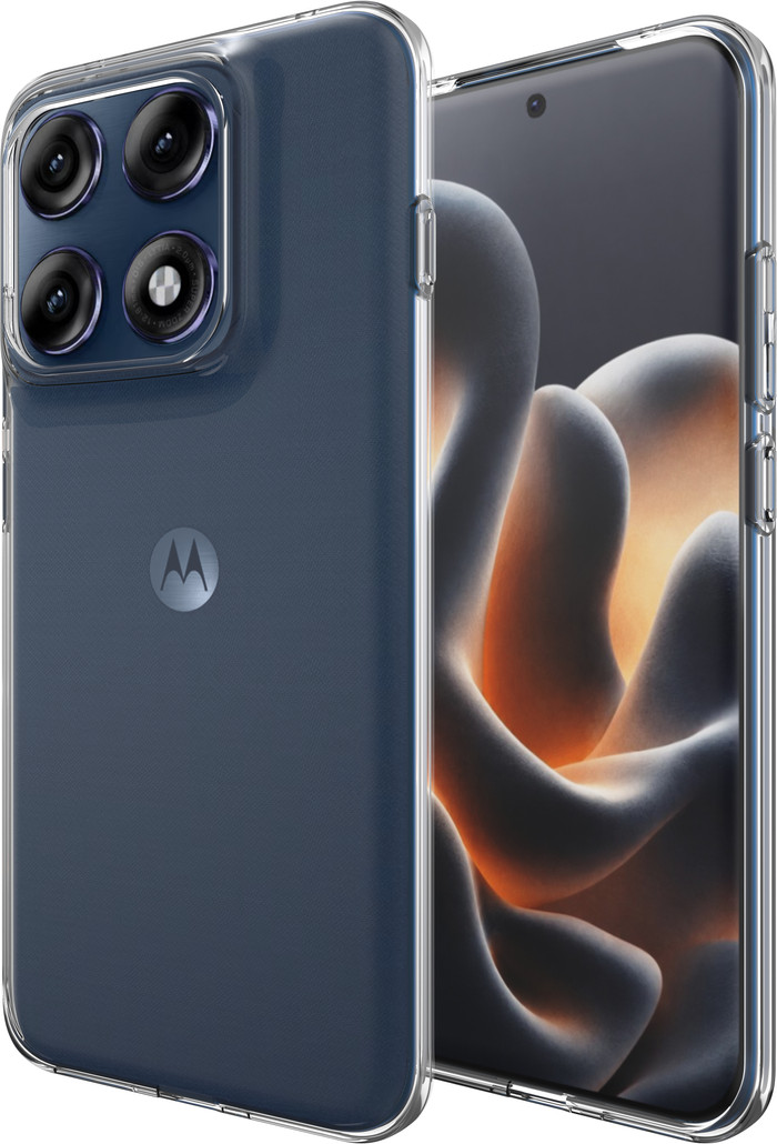 Just in Case Soft Design Motorola Edge 70 Pro Backcover Transparent rechte seite