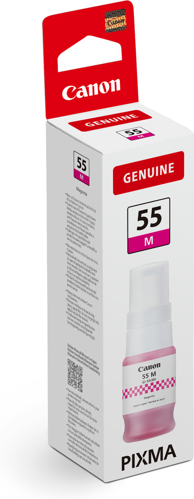 Canon GI-55 Tintenflasche Magenta verpackung