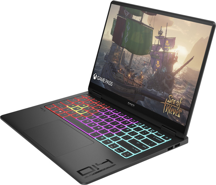 HP OMEN Transcend 14-fb0098ng - 14'' - Intel Core Ultra 9 - 32GB RAM/2TB SSD - RTX 4070 rechte seite