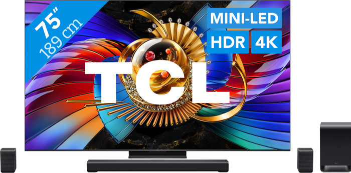 TCL SQD Mini LED 75" 80L (2026) + TCL S65K Main Image