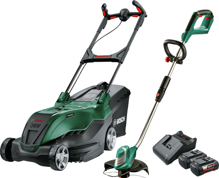 Bosch AdvancedRotak 36V-44-750 + AdvancedGrassCut 36 Li (2 Akkus) Main Image
