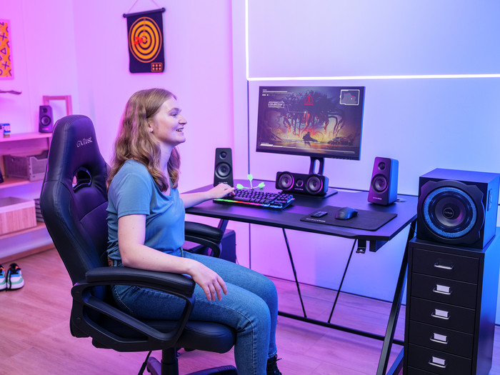 Lautsprechersystem Trust GXT 658 Tytan 5.1 produkt in gebrauch