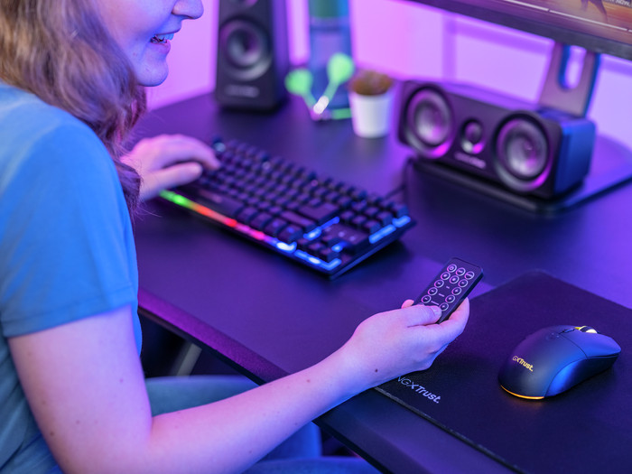 Lautsprechersystem Trust GXT 658 Tytan 5.1 produkt in gebrauch