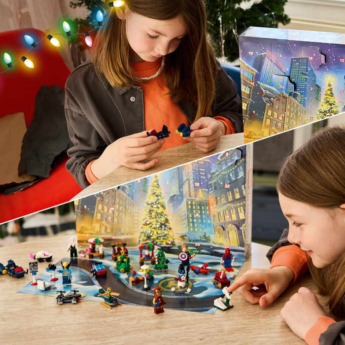 LEGO Marvel Advent Calendar 2026 76340 product in use