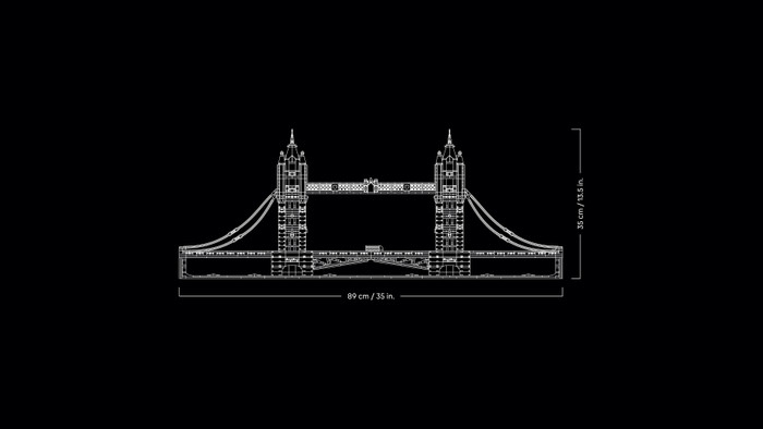 LEGO Architecture Tower Bridge 21067 visueller lieferant