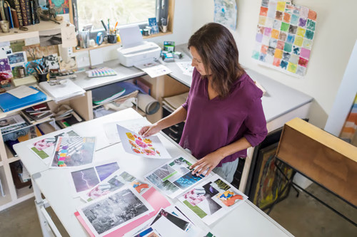 HP 924 Patrone Magenta produkt in gebrauch