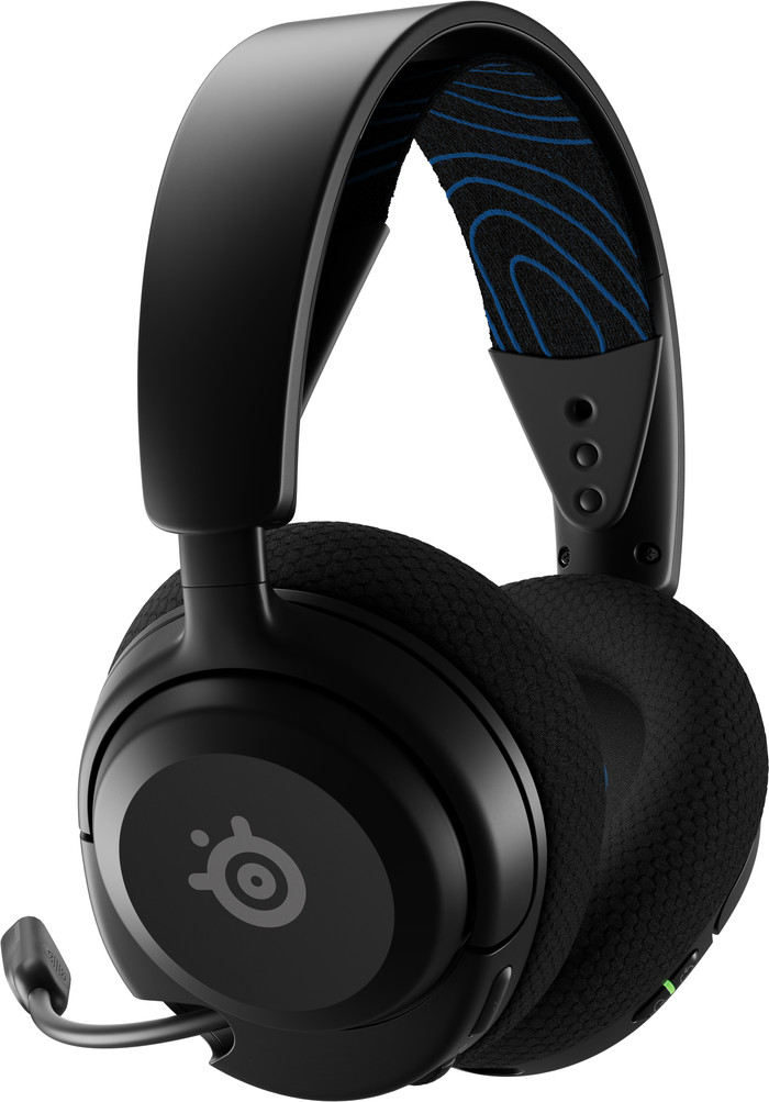 SteelSeries Arctis Nova 5P Wireless PlayStation Headset - Black detail