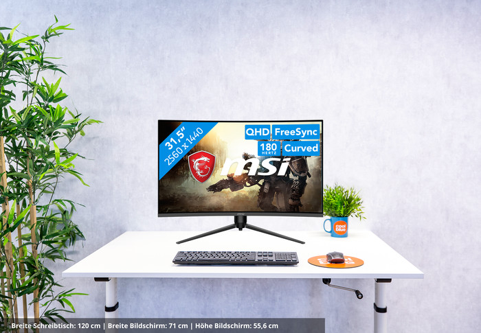 MSI G32CQ5P visuelles Coolblue 1