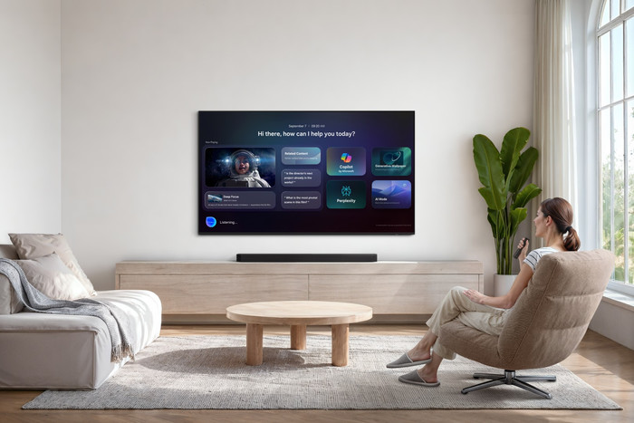Samsung 85 Zoll Mini LED M80H 4K (2026) produkt in gebrauch