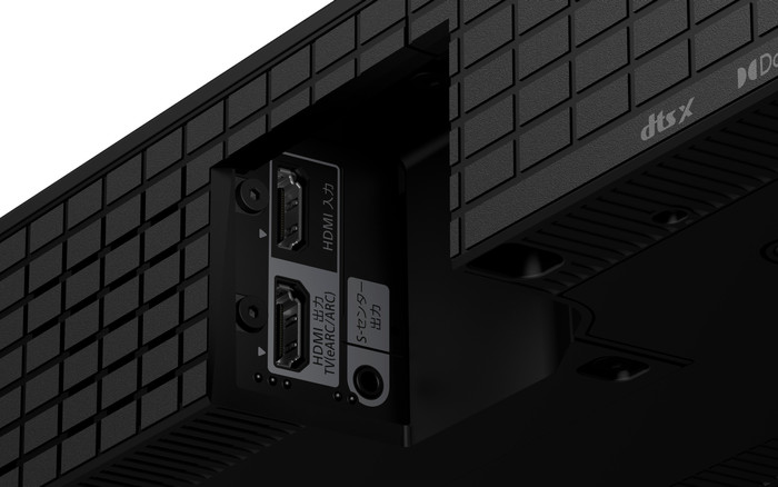 Sony Bravia 8 II 55 Zoll QD-OLED (2025) + Sony Bravia Theatre Bar 8 rückseite