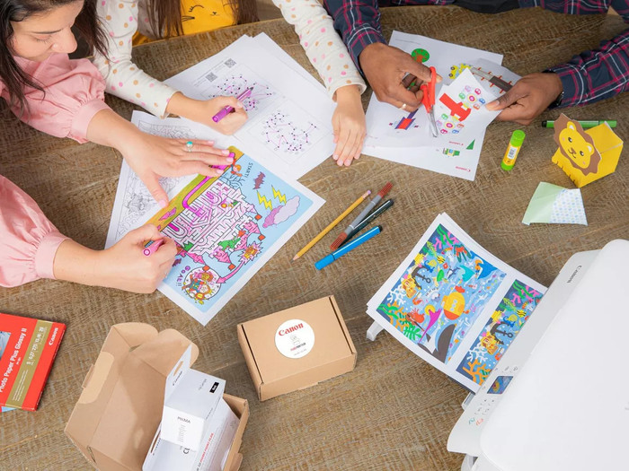 Canon PIXMA TS7750i produkt in gebrauch