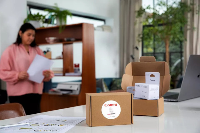 Canon PIXMA TS7750i produkt in gebrauch