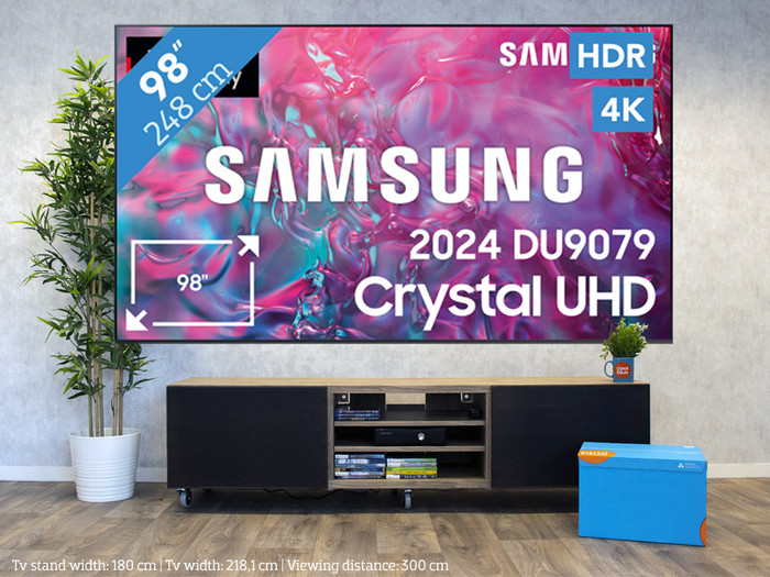 Samsung GU98DU9079 (2024) visual Coolblue 1
