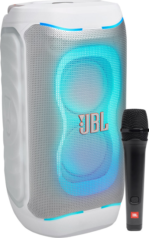 JBL PartyBox 130 Weiß +JBL PBM100 Schwarz Main Image