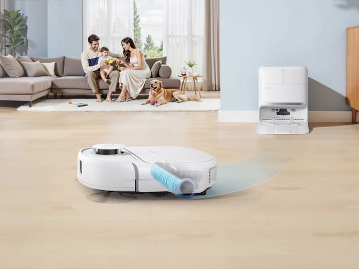 eufy Omni C28 Weiß produkt in gebrauch