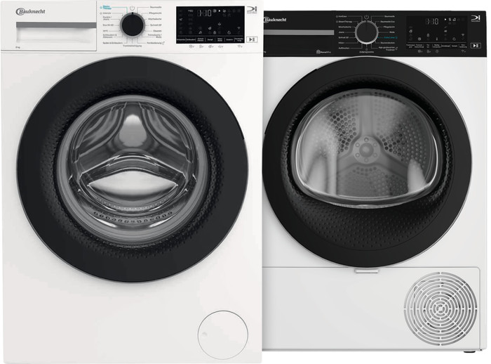 Bauknecht B W 8A10 BS + Bauknecht BD 8D WWS Main Image