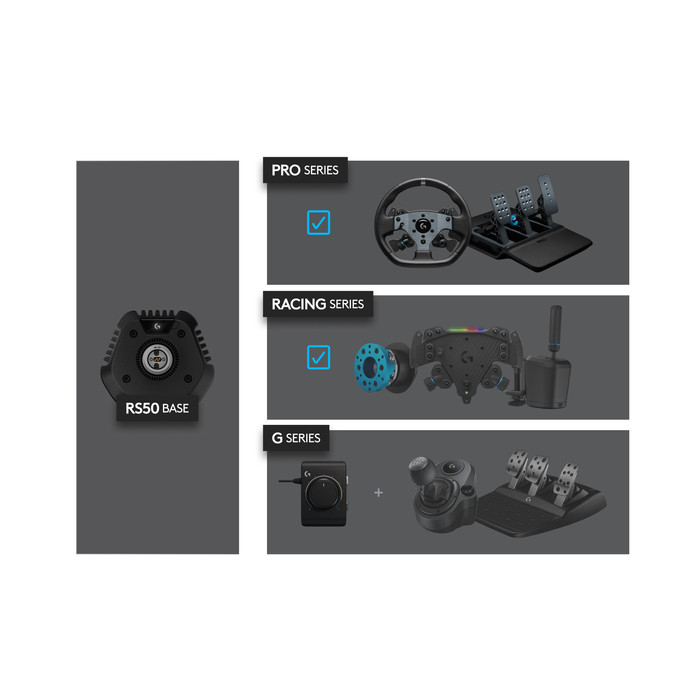 Logitech G RS50 System - PC visual supplier