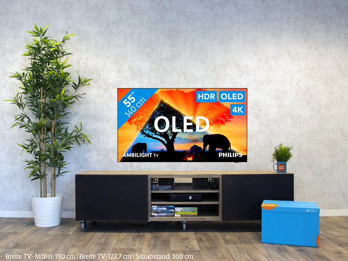 Philips 55OLED759 - Ambilight (2024) visuelles Coolblue 1