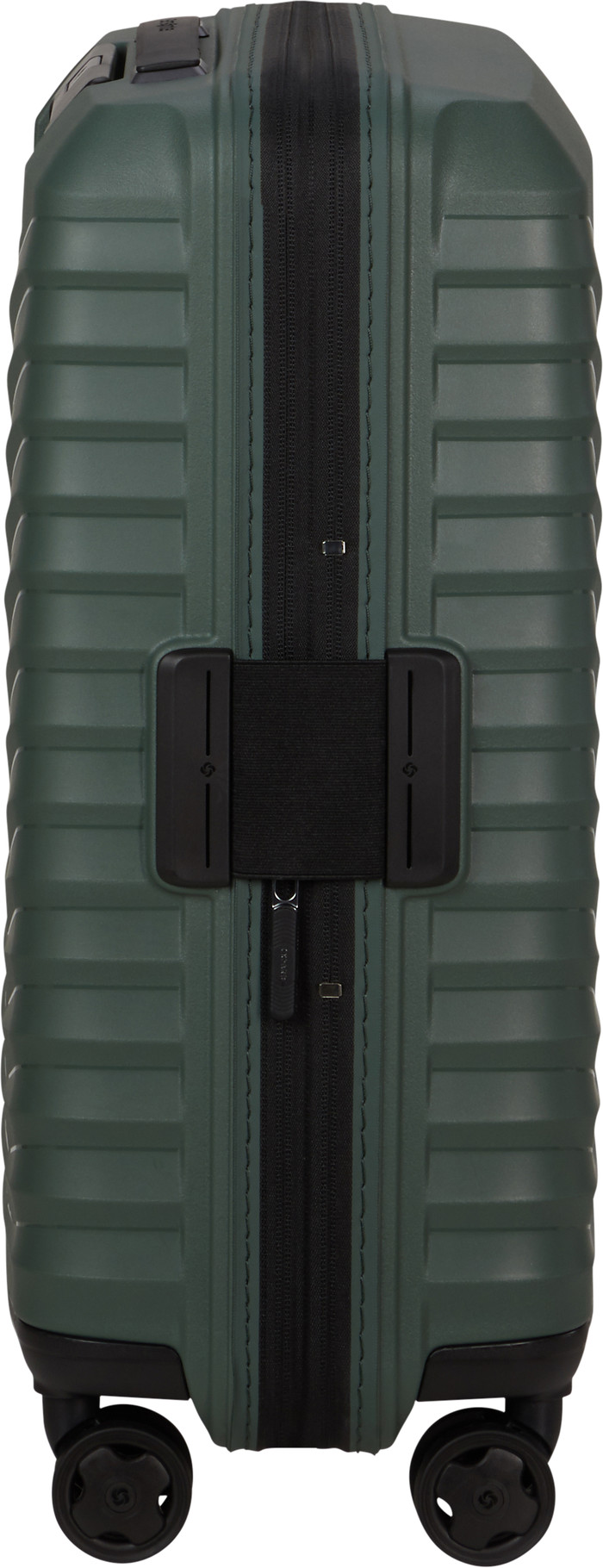 Samsonite Intuo Expandable Spinner 55cm Olive Green right side