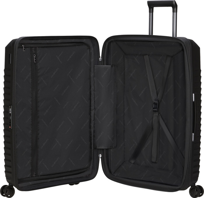 Samsonite Intuo Expandable Spinner 75cm Duo Pack Black inside