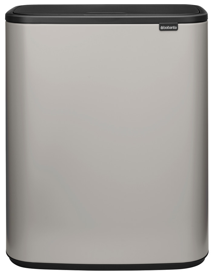Brabantia Bo Touch Bin Mülleimer 2 x 30 Liter Soft Grey Main Image