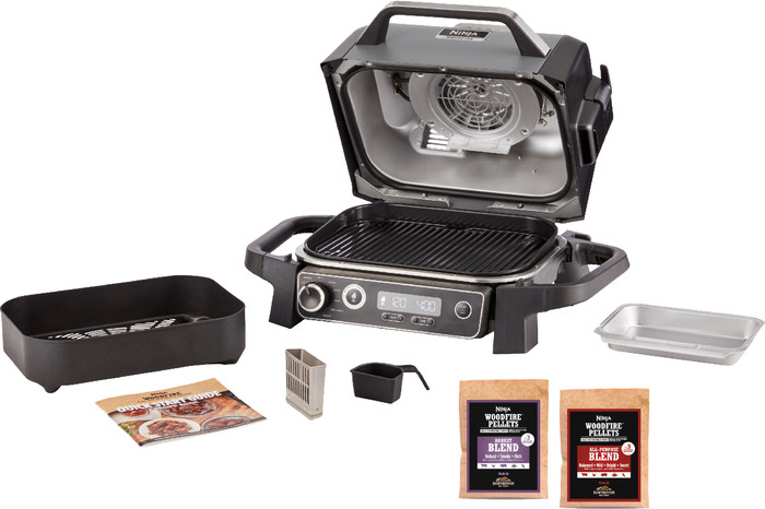 Ninja Woodfire Outdoor Grill OG701EU + Ninja Woodfire Stand accessory