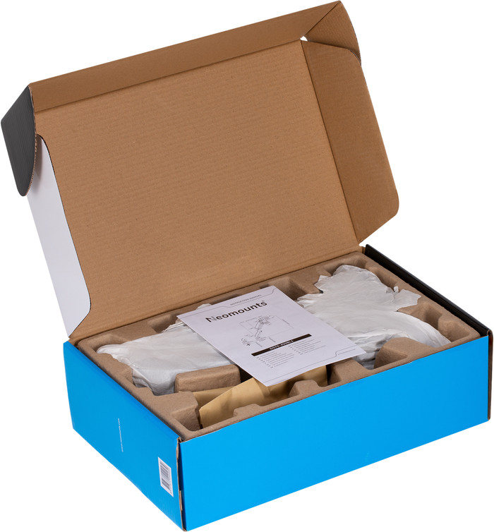 Neomounts NEXT Core DS70PLUS-450BL1 Monitorhalterung für 17 - 49 Zoll Bildschirme - Schwarz verpackung