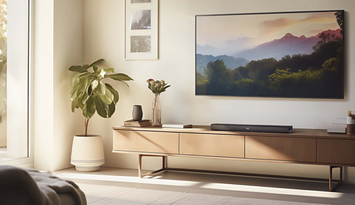 Denon DHT-S218 produkt in gebrauch