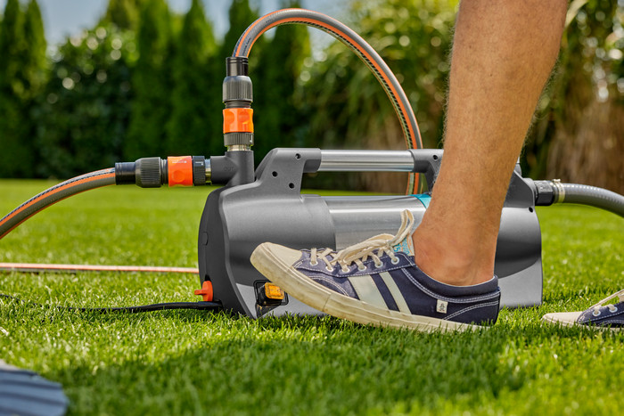 Gardena Gartenpumpe 5600 Silent+ produkt in gebrauch