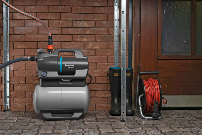 Gardena Hydrophore Pump 3900 Silent product in use