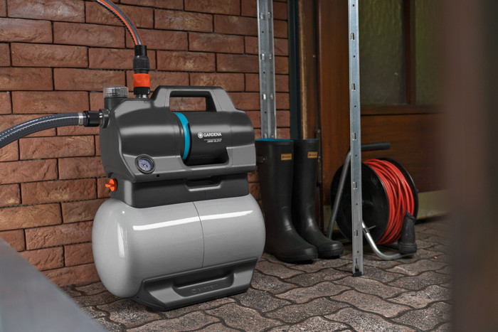 Gardena Hydrophore Pump 3900 Silent product in use