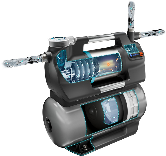 Gardena Hydrophore Pump 6300 SilentComfort detail