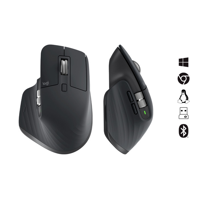 Logitech MX Keys S QWERTZ + Logitech MX Master 3S Grafit visueller lieferant