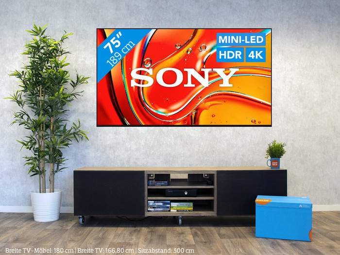 Sony 75 Zoll Bravia 7 4K QLED XR Mini-LED (2024) visuelles Coolblue 1