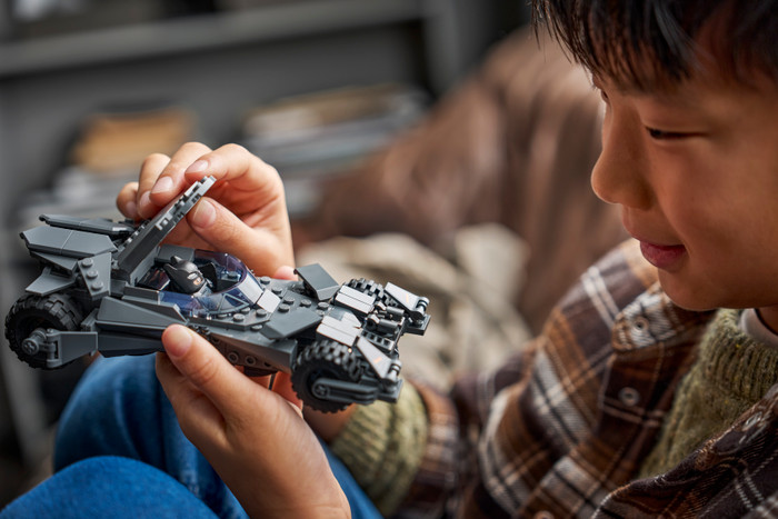 LEGO DC Batman v Superman Batmobile 76331 product in use