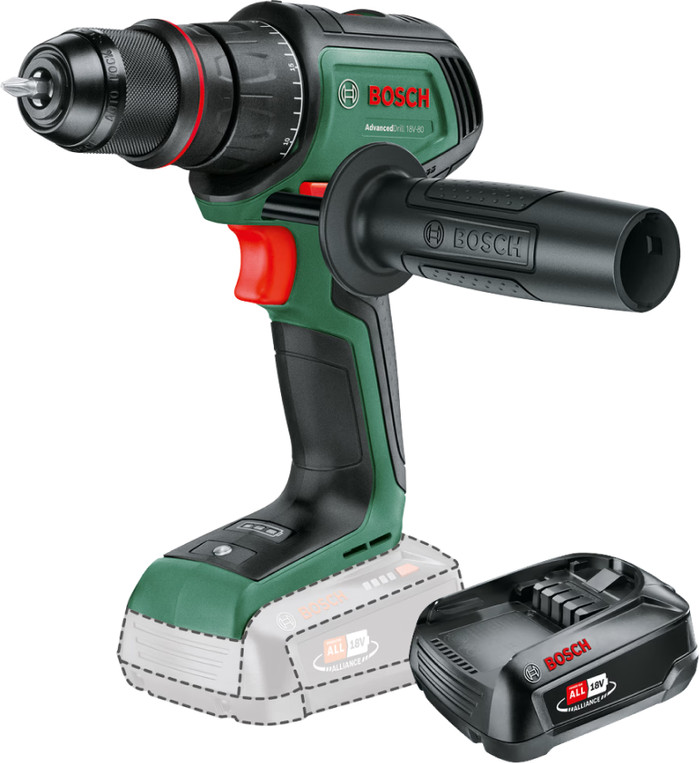 Bosch AdvancedDrill 18V-80 + 2,5-Ah-Akku (1x) Main Image
