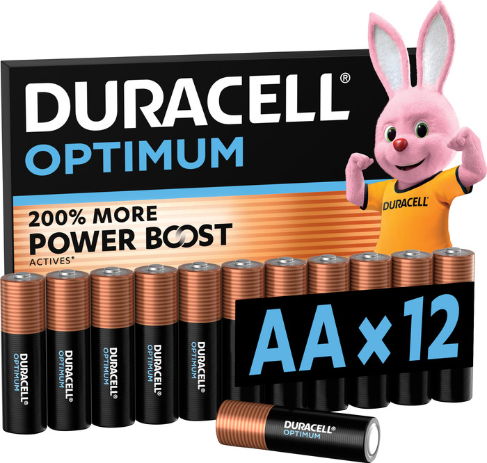 Duracell Optimum AA-Batterien 12 Stück Main Image
